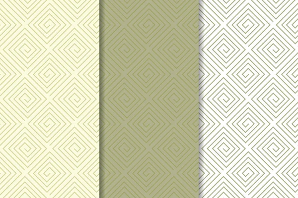 Zeytin yeşili ve beyaz geometrik dikey Dikişsiz desen web, Tekstil ve duvar kağıtları için