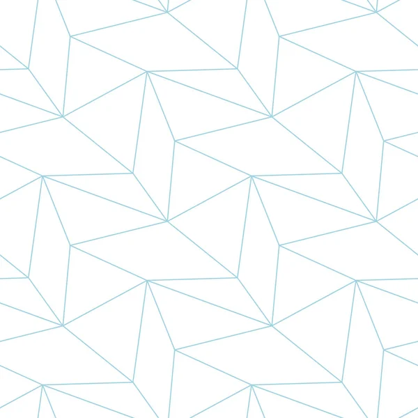 Beyaz ve lacivert geometrik süsleme. Seamless modeli