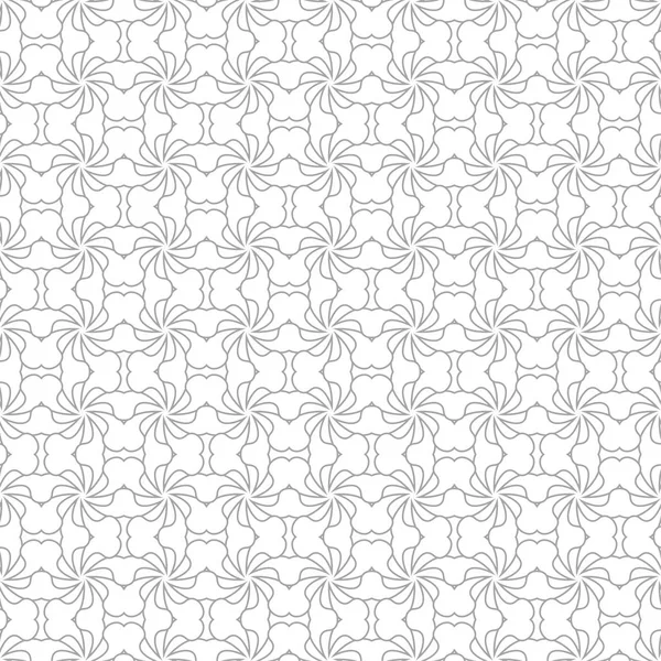 Beyaz arka planda gri geometrik seamless modeli. Süsleme için web, Tekstil ve duvar kağıtları