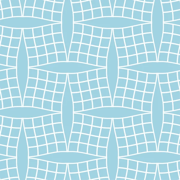 Lacivert ve beyaz geometrik süsleme. Web, Tekstil ve duvar kağıtları için seamless modeli