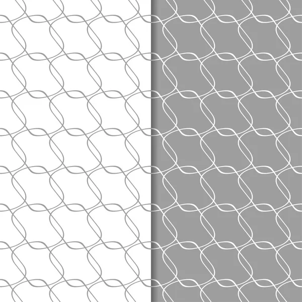 Web, Tekstil ve duvar kağıtları için dikişsiz desen gri ve beyaz geometrik dizi