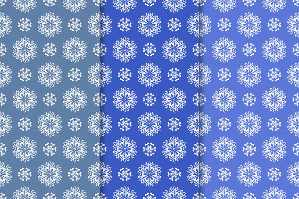 Çiçek süsler kümesi. Mavi dikey Dikişsiz desen. Duvar kağıdı arka plan