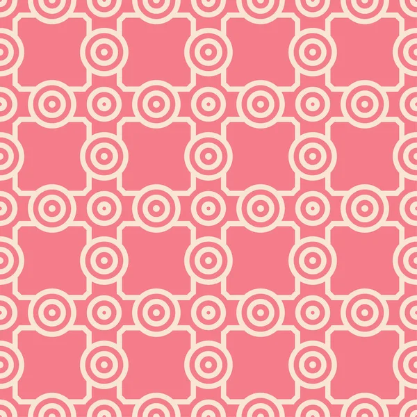 Geometrik pembe ve bej seamless modeli Özet. Arka plan için duvar kağıdı, tekstil