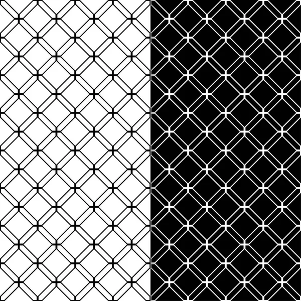 Siyah ve beyaz geometrik Dikişsiz desen web, Tekstil ve duvar kağıtları için