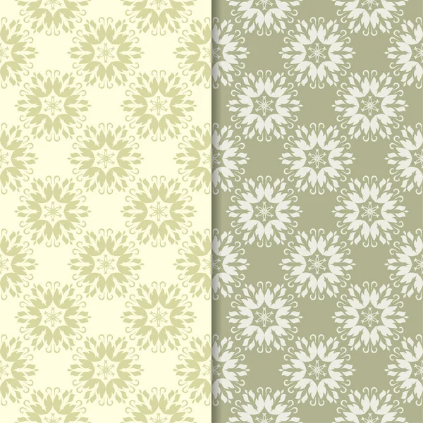 Zeytin yeşili st çiçek kökenden. Tekstil ve duvar kağıtları için dikişsiz desen