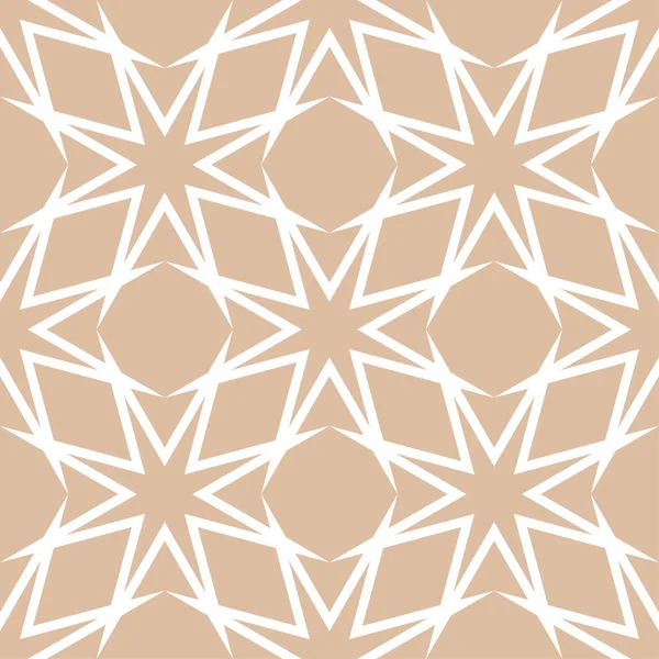 Bej ve beyaz geometrik seamless modeli web, Tekstil ve duvar kağıtları için