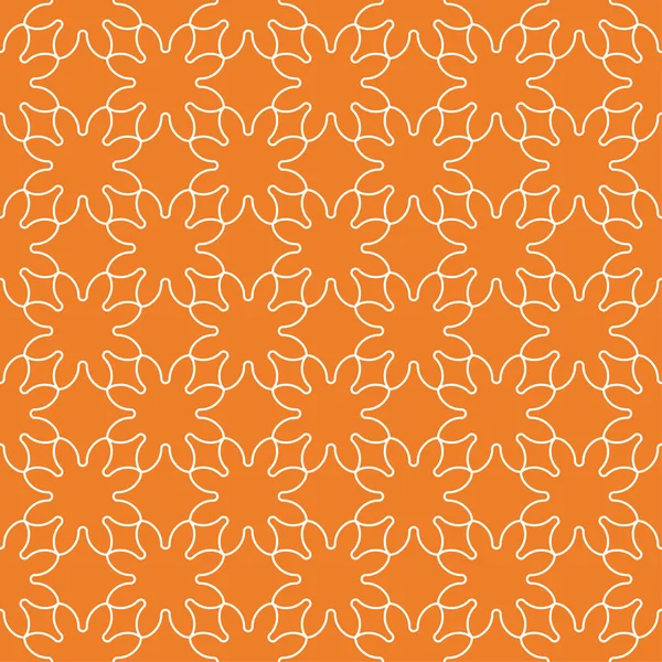 Geometrik süsleme. Turuncu ve beyaz seamless modeli web, Tekstil ve duvar kağıtları için