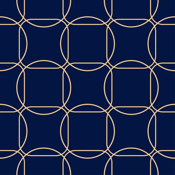 Altın mavi geometrik seamless modeli web, Tekstil ve duvar kağıtları için