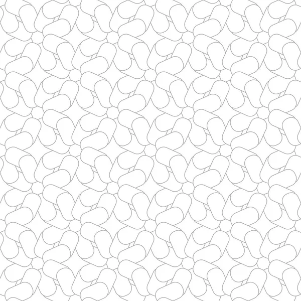 Beyaz arka planda gri geometrik seamless modeli. Süsleme için web, Tekstil ve duvar kağıtları