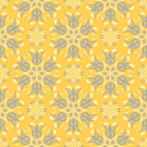 Sarı çiçek seamless modeli. Arka plan duvar kağıtları, Tekstil ve kumaş için çiçek tasarımları ile