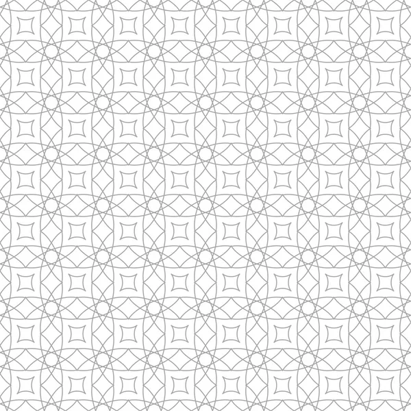 Beyaz arka planda gri geometrik süsleme. Web, Tekstil ve duvar kağıtları için seamless modeli
