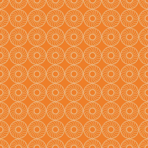 Turuncu geometrik süsleme. Web, Tekstil ve duvar kağıtları için seamless modeli