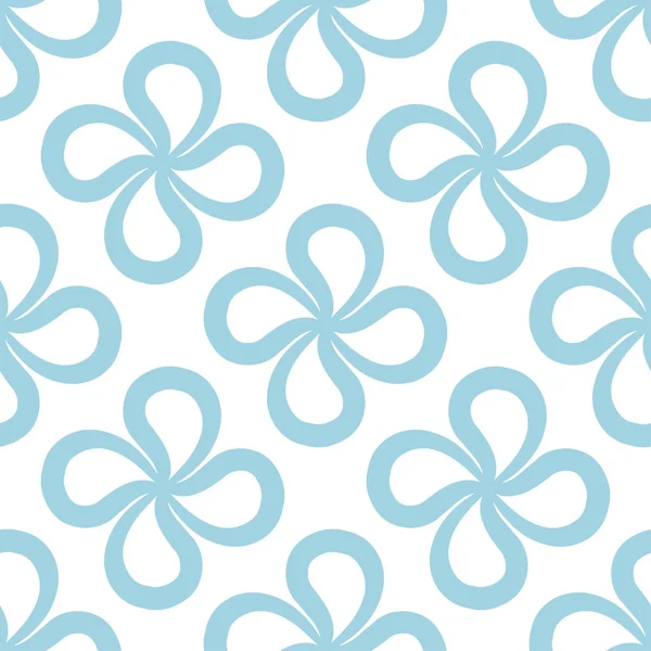 Tekstil, kumaş veya duvar kağıtları için soyut seamless modeli. Mavi ve beyaz arka plan