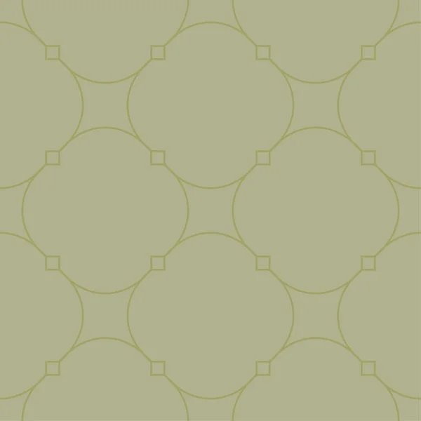 Оливково Зелёное Геометрическое Украшение Бесшовный Узор Веб Текстиля Обоев — стоковый вектор