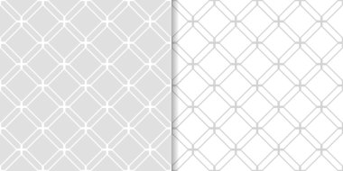 Web, Tekstil ve duvar kağıtları için ışık gri geometrik Dikişsiz desen