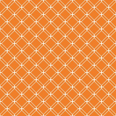 Turuncu geometrik seamless modeli web, Tekstil ve duvar kağıtları için