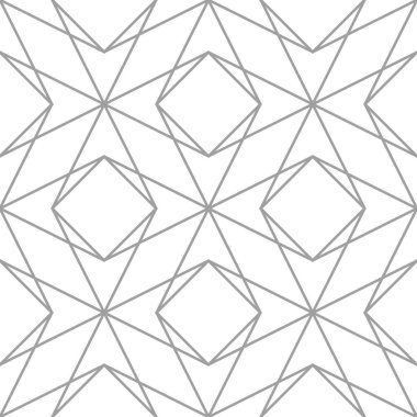 Işık gri geometrik baskı. Web, Tekstil ve duvar kağıtları için seamless modeli