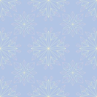 Soluk mavi sorunsuz arka plan. Çiçek desenli duvar kağıdı, Tekstil ve kumaş için