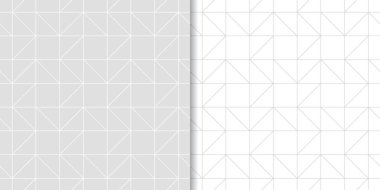 Işık gri geometrik Dikişsiz desen