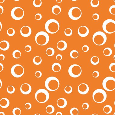 Turuncu geometrik yazdır. Web, Tekstil ve duvar kağıtları için seamless modeli