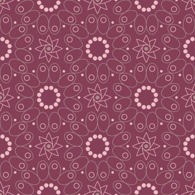 Çiçek kırmızı sorunsuz arka plan. Desen duvar kağıtları, Tekstil ve kumaş için