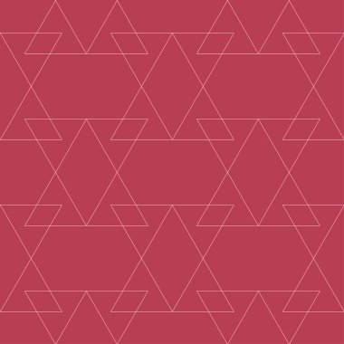 Kırmızı geometrik yazdır. Seamless modeli