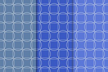 Mavi geometrik dikey Dikişsiz desen web, Tekstil ve duvar kağıtları için