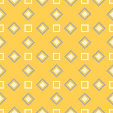 Geometrik seamless modeli. Sarı gri ve beyaz renkli arka plan duvar kağıtları, Tekstil ve kumaş için