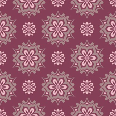 Çiçek kırmızı sorunsuz arka plan. Desen duvar kağıtları, Tekstil ve kumaş için