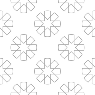 Işık gri geometrik baskı. Web, Tekstil ve duvar kağıtları için seamless modeli