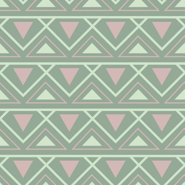 Zeytin yeşili kesintisiz geometrik desen duvar kağıtları, Tekstil ve kumaş için