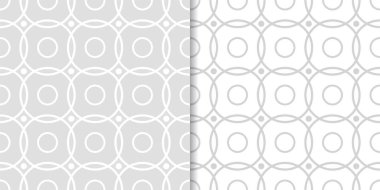 Web, Tekstil ve duvar kağıtları için ışık gri geometrik Dikişsiz desen