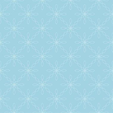Hafif mavi geometrik süsleme. Web, Tekstil ve duvar kağıtları için seamless modeli