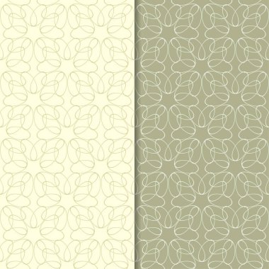 Zeytin yeşili geometrik Dikişsiz desen web, Tekstil ve duvar kağıtları için