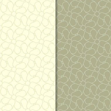 Zeytin yeşili geometrik Dikişsiz desen web, Tekstil ve duvar kağıtları için