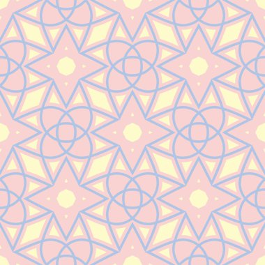 Geometrik sorunsuz pembe. Çok renkli desen duvar kağıtları, Tekstil ve kumaş için