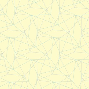 Geometrik seamless modeli. Bej renkli arka plan duvar kağıtları, Tekstil ve kumaş için mavi ve yeşil öğeleri ile