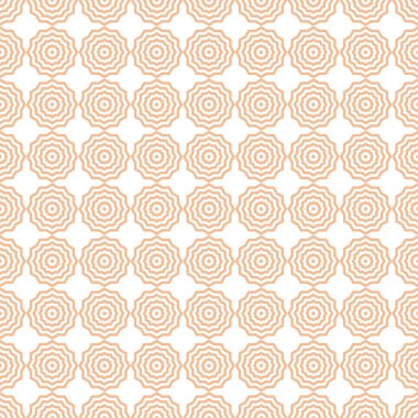 Geometrik kahverengi ve beyaz soyut seamless modeli. Arka plan için duvar kağıdı, tekstil