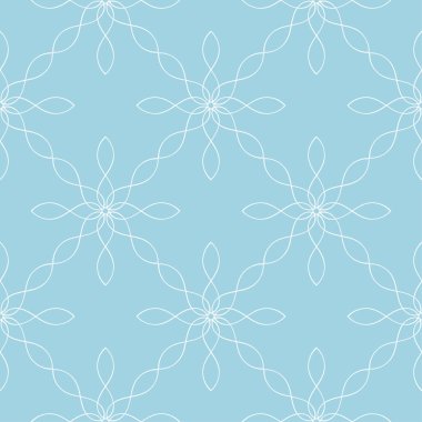 Lacivert ve beyaz geometrik süsleme. Web, Tekstil ve duvar kağıtları için seamless modeli