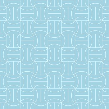 Işık mavi geometrik baskı. Web, Tekstil ve duvar kağıtları için seamless modeli