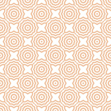 Geometrik kahverengi ve beyaz soyut seamless modeli. Arka plan için duvar kağıdı, tekstil