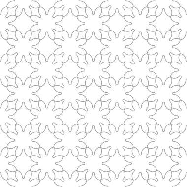 Gri beyaz geometrik süsleme üzerine. Web, Tekstil ve duvar kağıtları için seamless modeli
