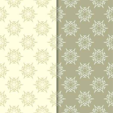 Zeytin yeşili st çiçek kökenden. Tekstil ve duvar kağıtları için dikişsiz desen