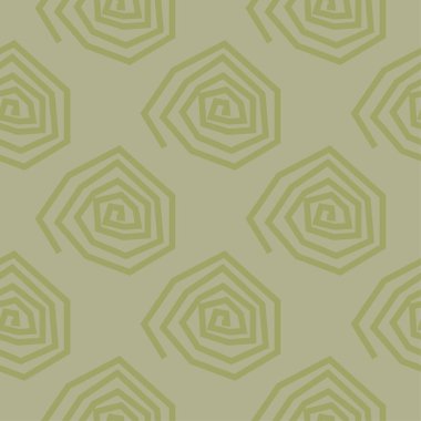 Zeytin yeşili geometrik yazdır. Web, Tekstil ve duvar kağıtları için seamless modeli