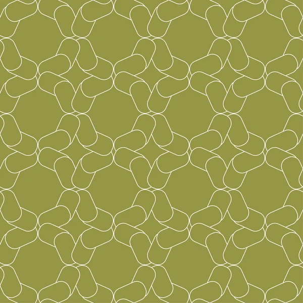 Zeytin yeşili geometrik süsleme. Web, Tekstil ve duvar kağıtları için seamless modeli