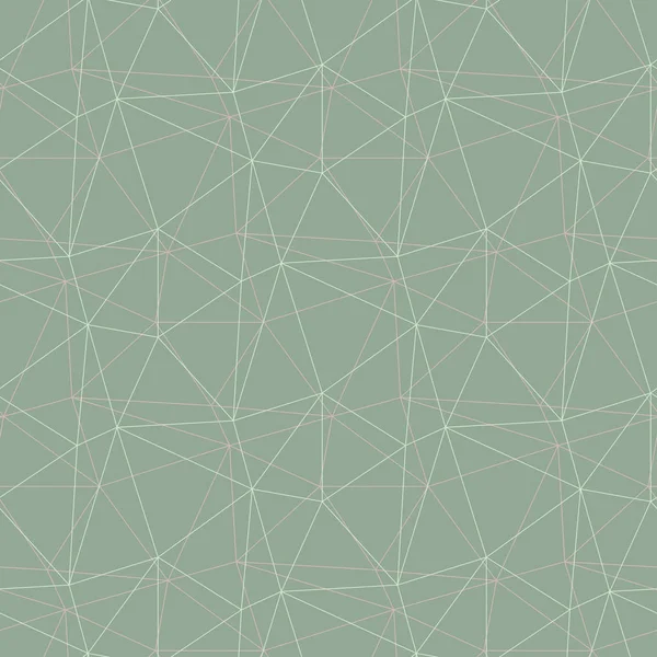 Geometrik seamless modeli. Zeytin yeşili arka plan duvar kağıtları, Tekstil ve kumaş için soluk pembe elemanları ile