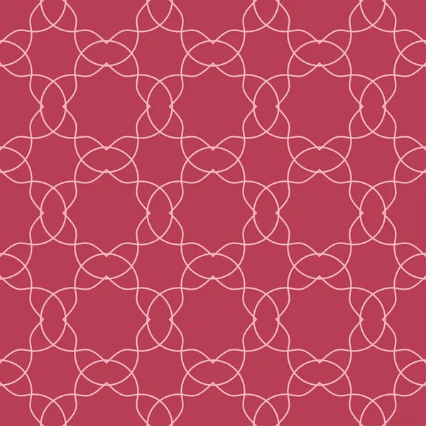Kırmızı ve soluk pembe geometrik süsleme. Web, Tekstil ve duvar kağıtları için seamless modeli