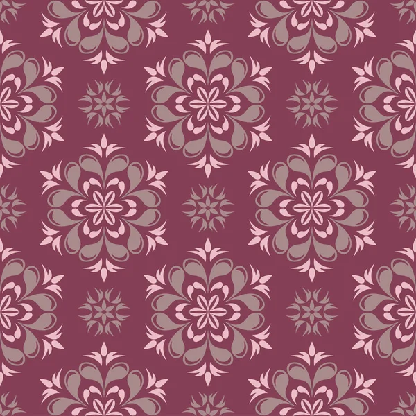 Mor kırmızı çiçek seamless modeli. Arka plan duvar kağıtları, Tekstil ve kumaş çiçek tasarım öğeleri ile