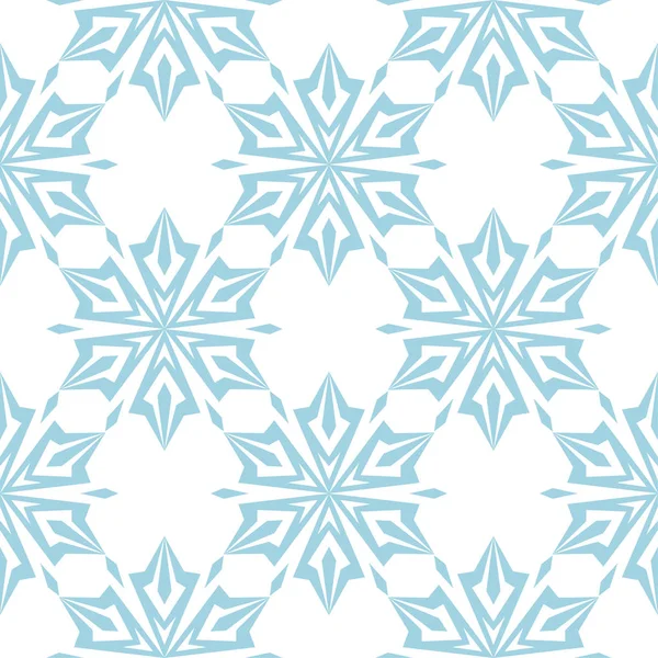 Beyaz zemin üzerine mavi çiçek süsleme. Tekstil ve duvar kağıtları için seamless modeli