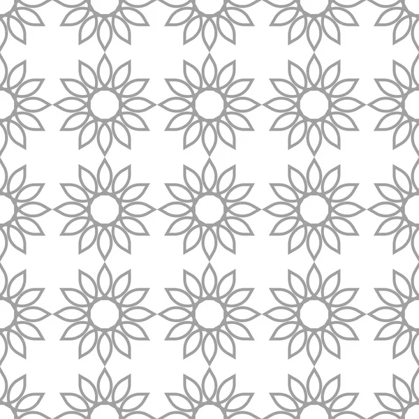 Işık gri geometrik süsleme. Web, Tekstil ve duvar kağıtları için seamless modeli